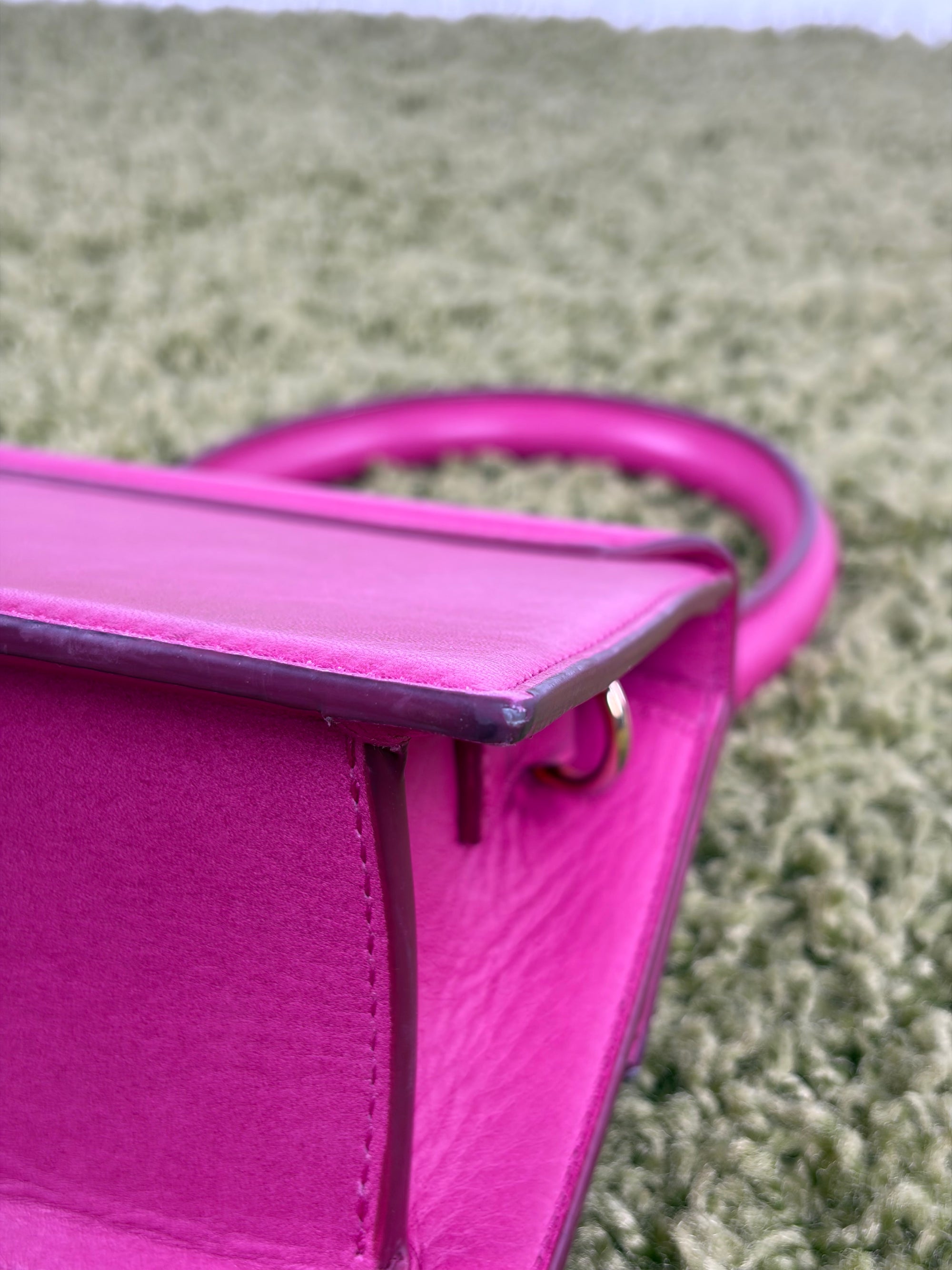 Jacquemus Il chiquito medio fucsia