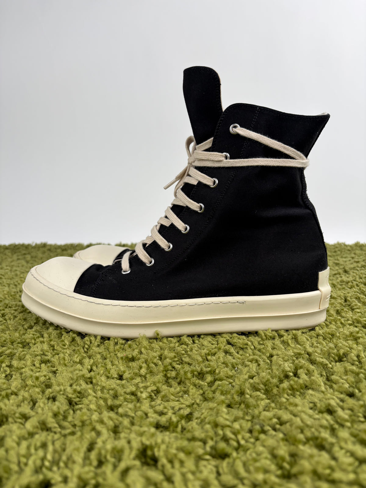 Rick Owens Ramones High DRKSHDW 44 Nera