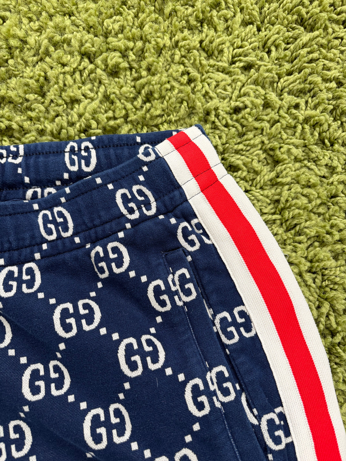 Pantalone Gucci Blu Multicolor L