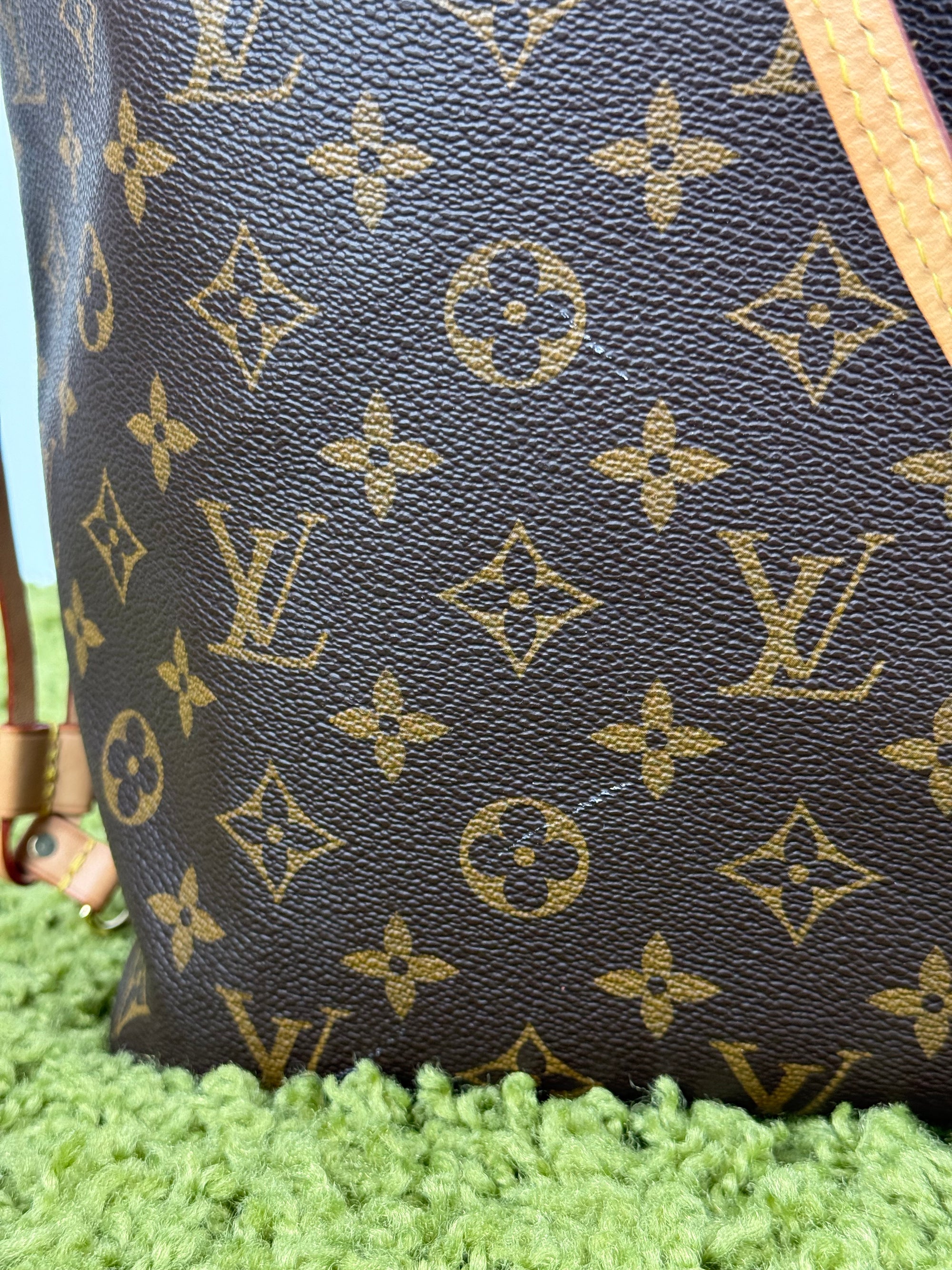 Borsa Neverfull GM Mon Monogram Louis Vuitton Marrone