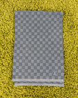 Sciarpa in Lana Louis Vuitton con motivi a scacchi Damier Grigio