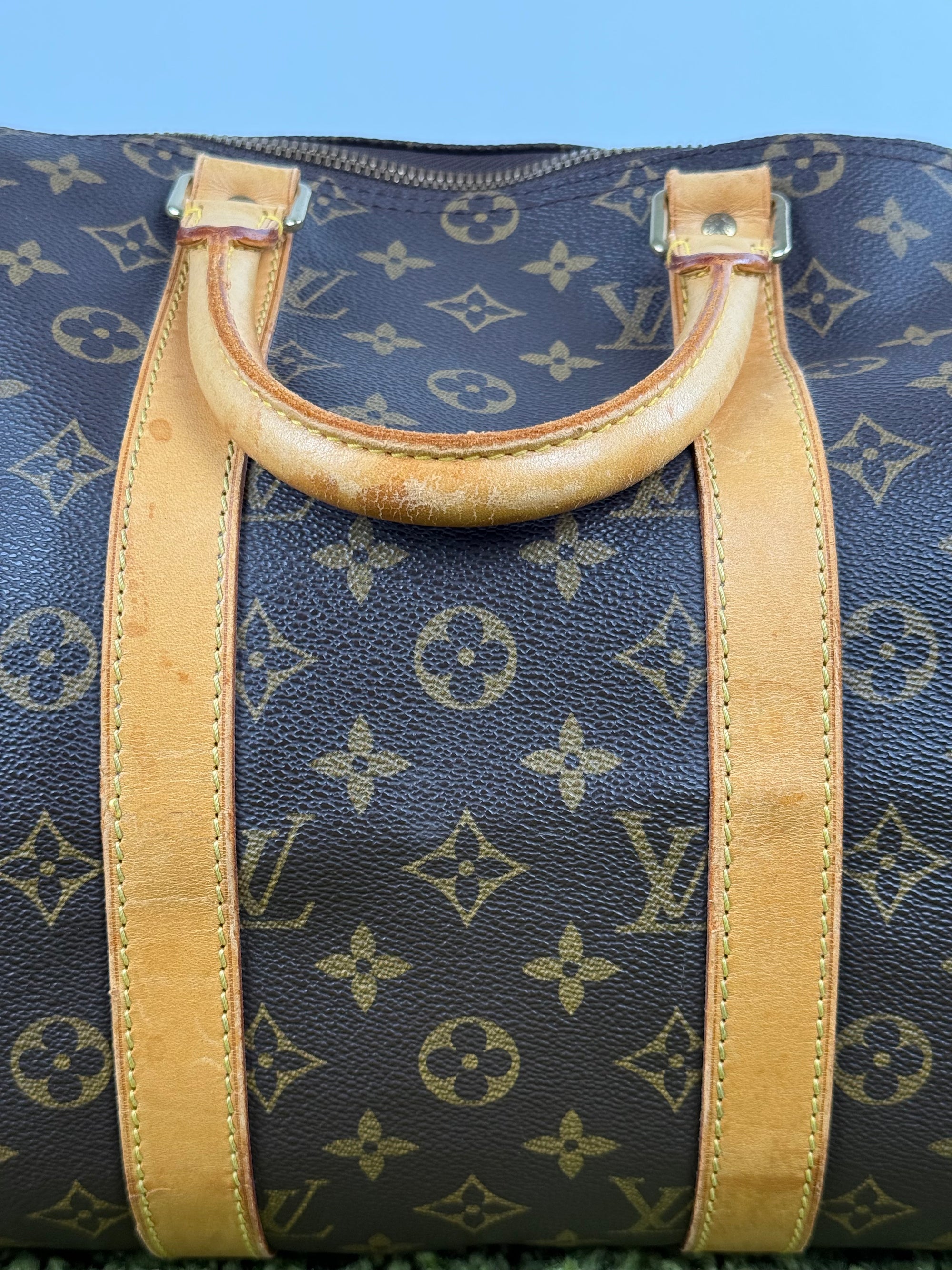 Borsa 24h Keepall Louis Vuitton Marrone