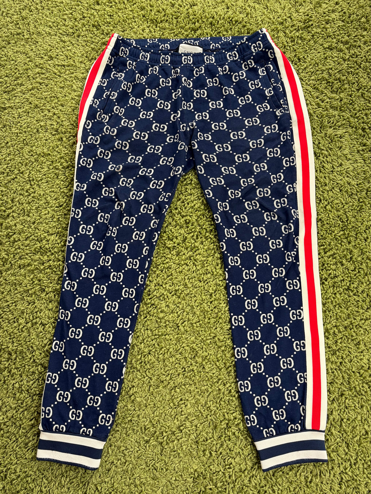 Pantalone Gucci Monogram Blu Multicolor XL