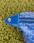 Beauty Case Boeing Goyard in tela Goyardine Blu