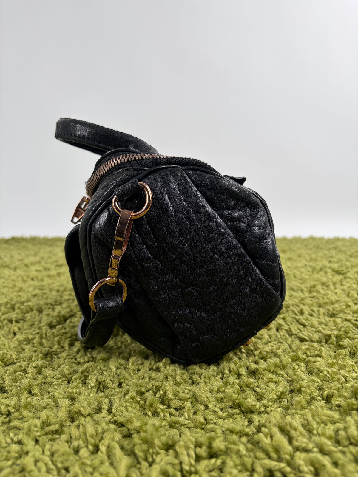 Borsa Alexander Wang Rockie in pelle nera