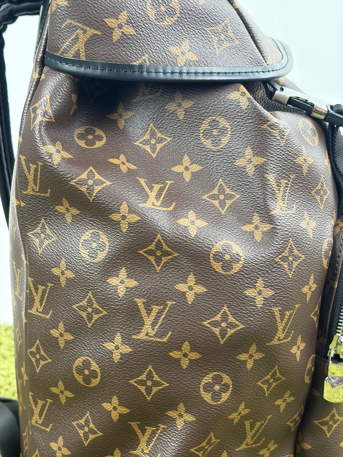 Zaino Louis Vuitton Zack Macassar Marrone Monogram