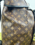 Zaino Louis Vuitton Zack Macassar Marrone Monogram