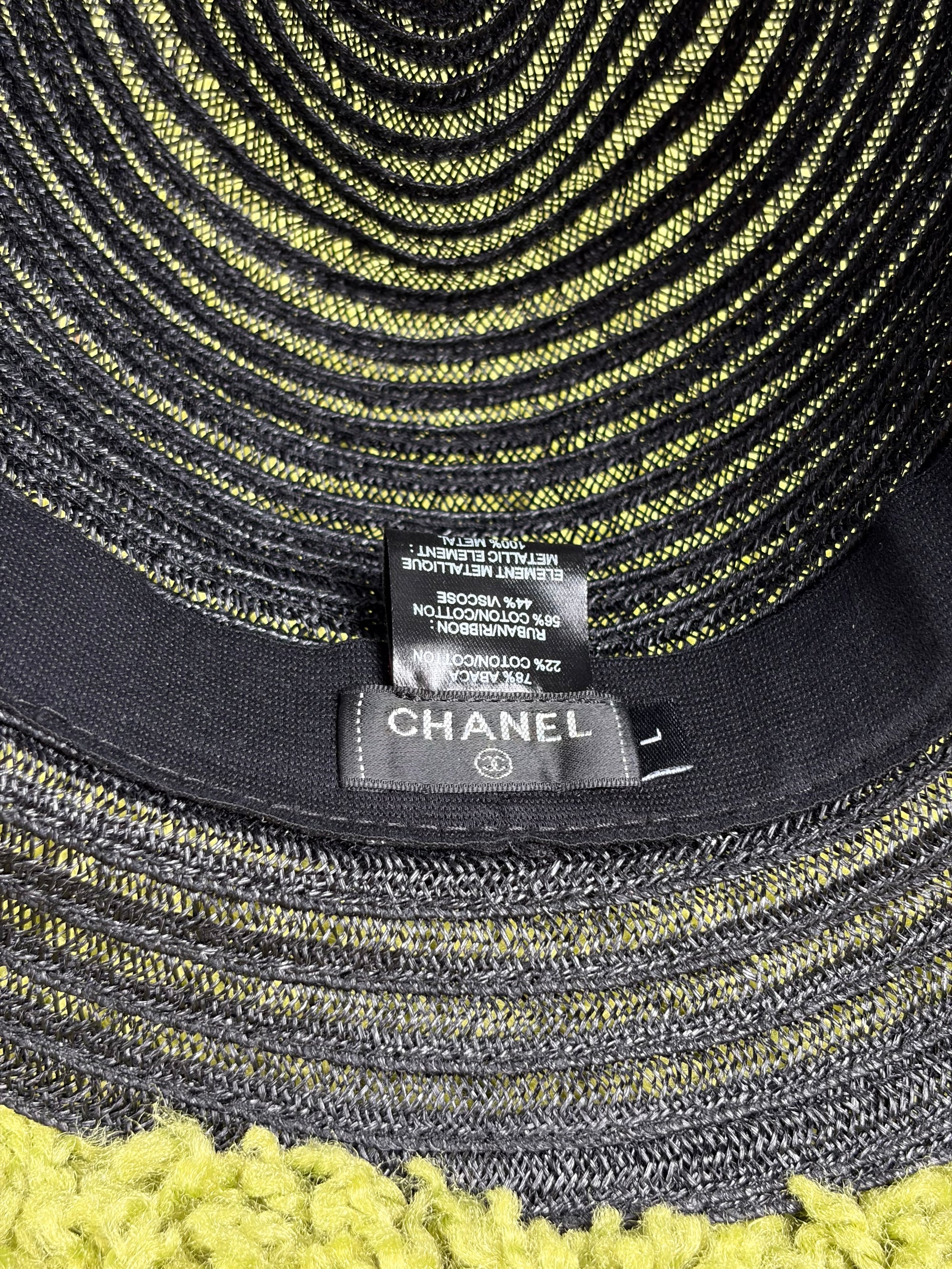 Cappello Chanel nero
