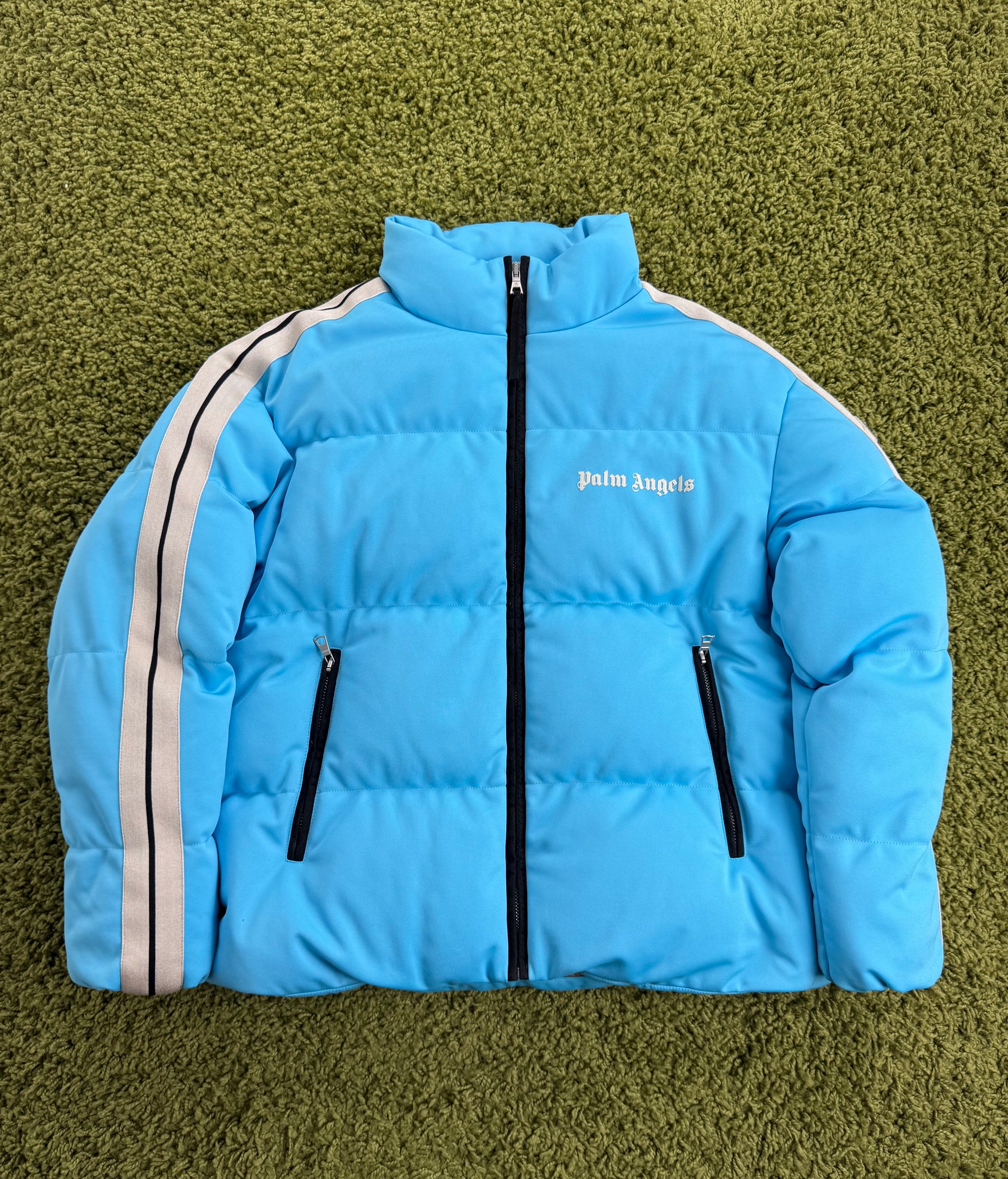 Piumino Rodman Palm Angels X Moncler Azzurro 3