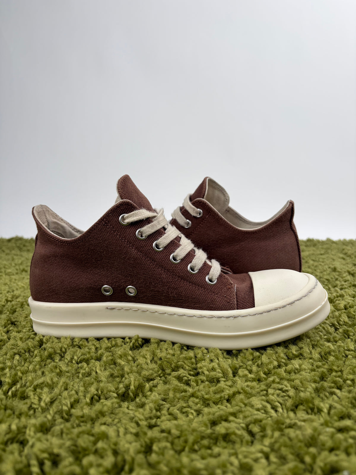 Rick Owens Ramones Low Marrone 37