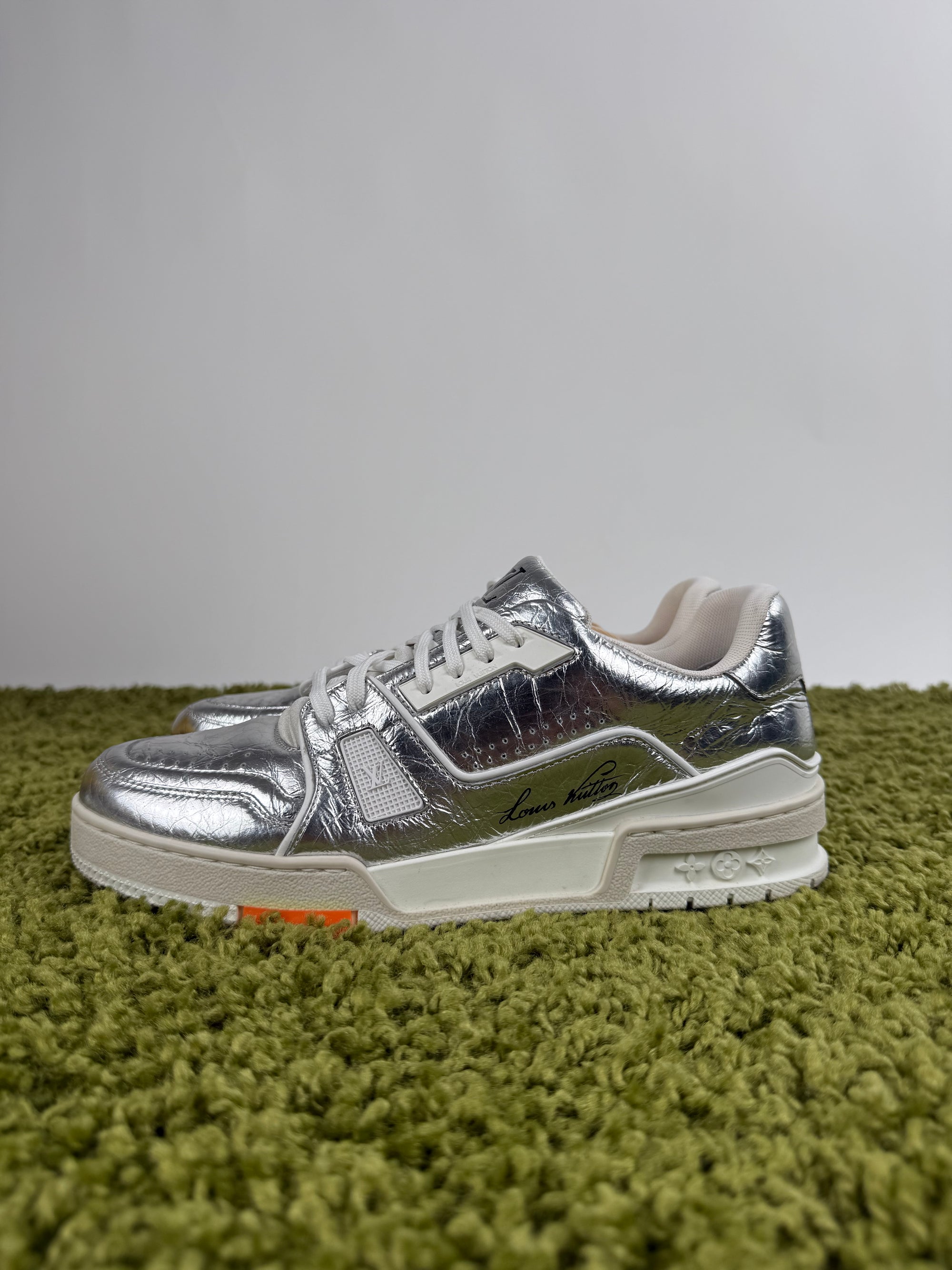 Louis Vuitton Trainer Argento 7