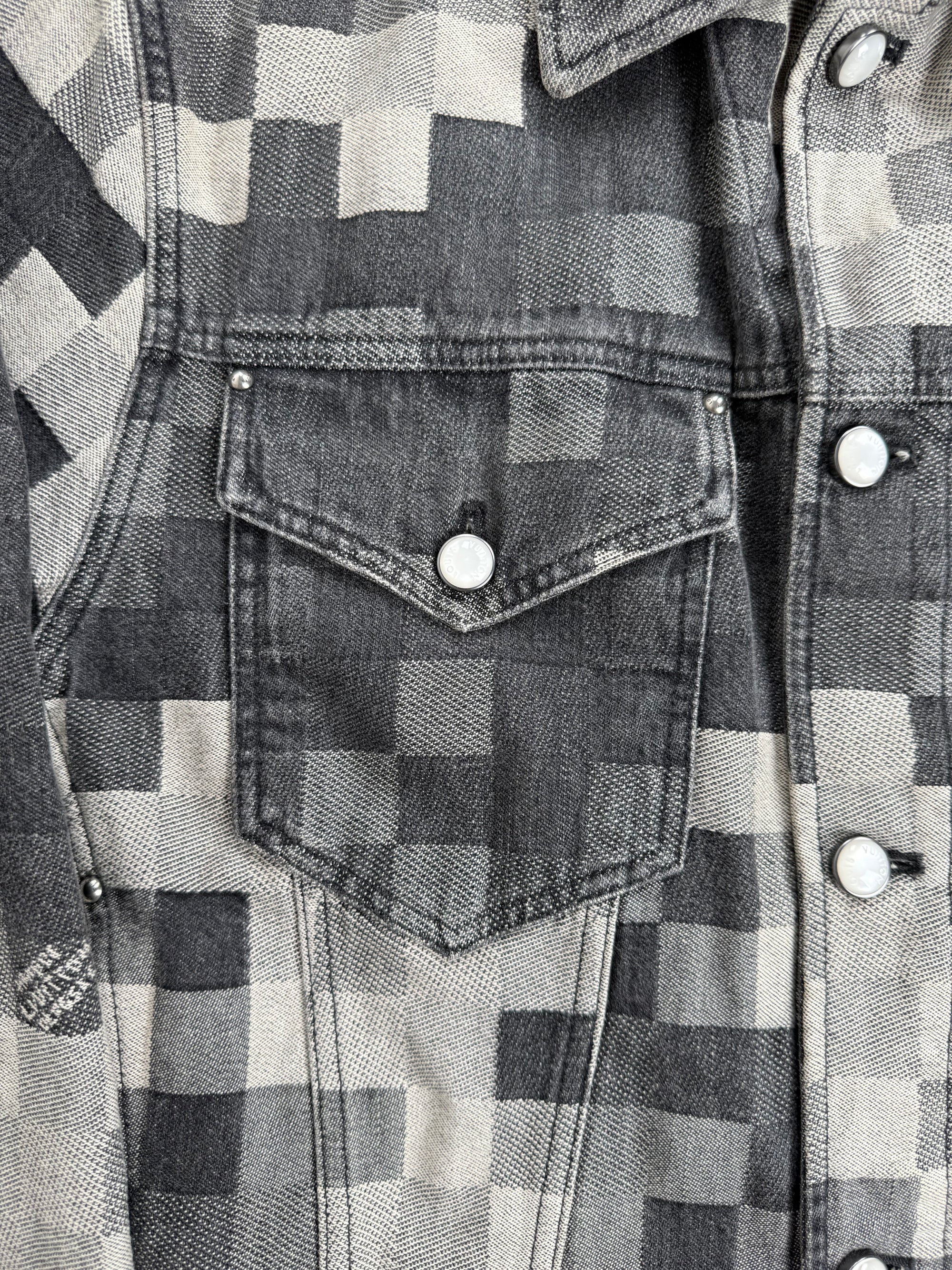 Completo Louis Vuitton Grigio Giacca 48 Jeans 29