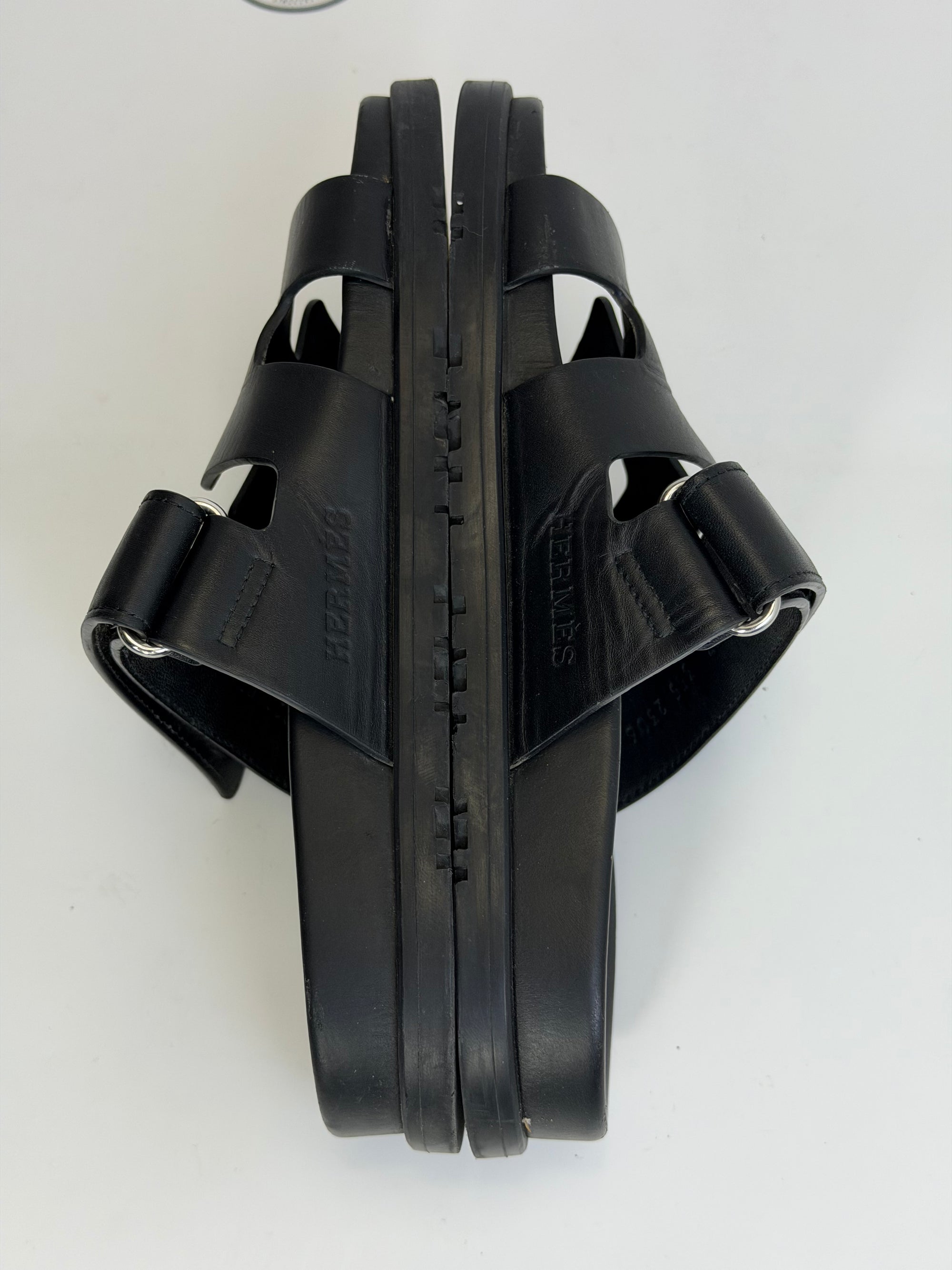 Sandalo Hermès Chypre Size 35.5 nero