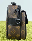 Borsa Messenger S Lock Louis Vuitton Marrone