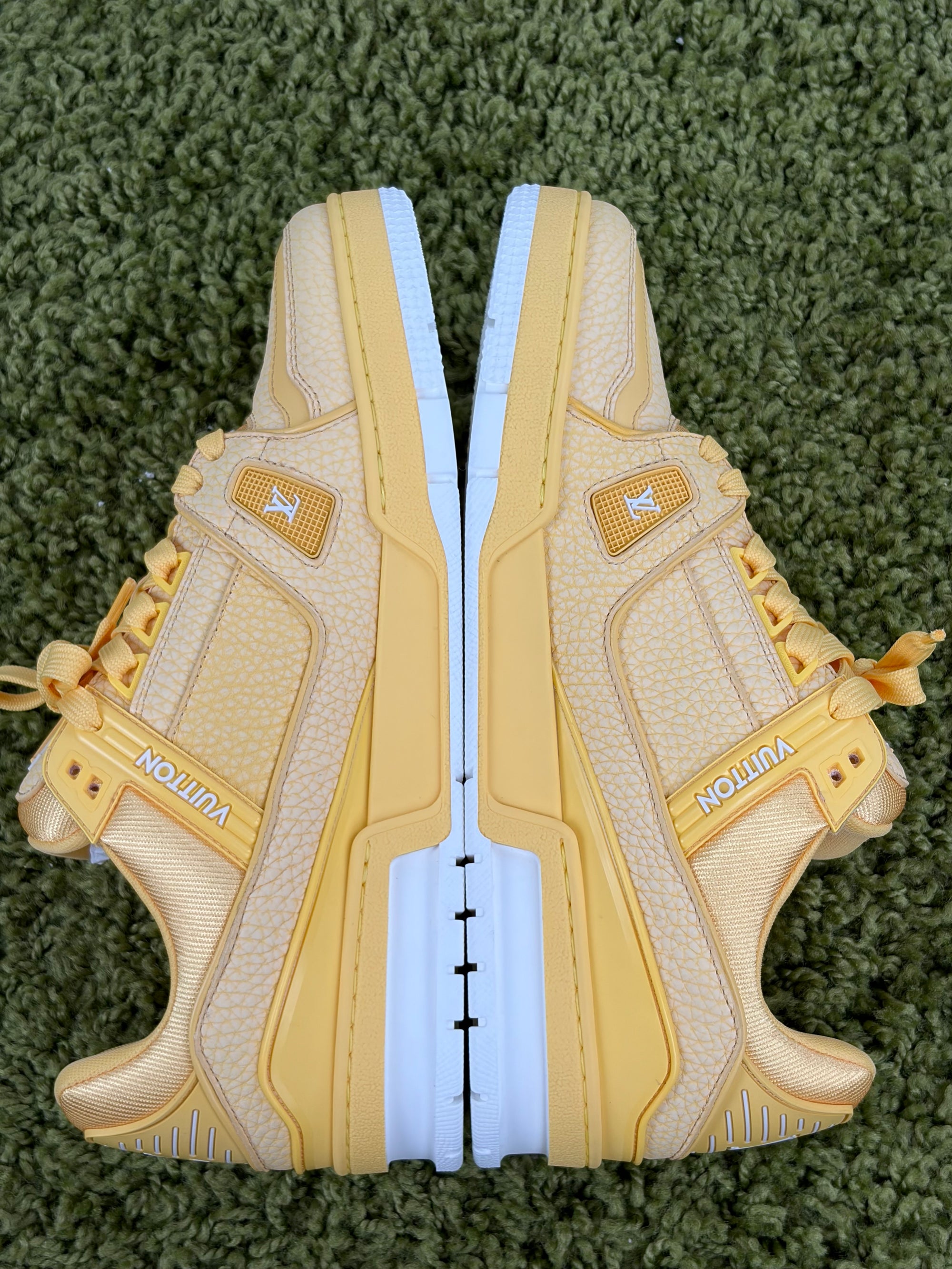 Louis vuitton Trainer Size 42 calza 43 gialle e bianche