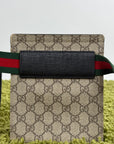Gucci Double Belt Bag Beige