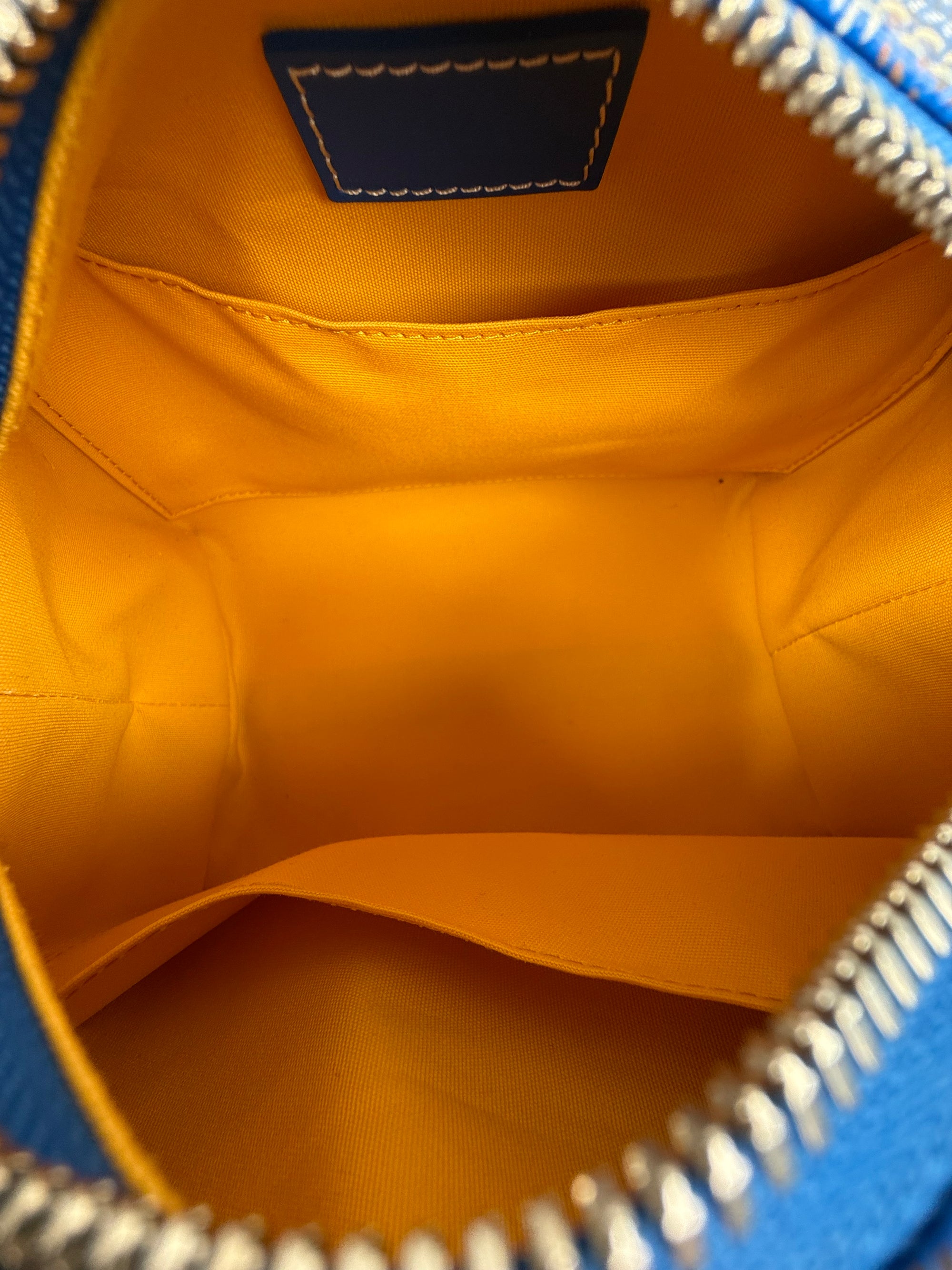 Beauty Case Goyard Blu