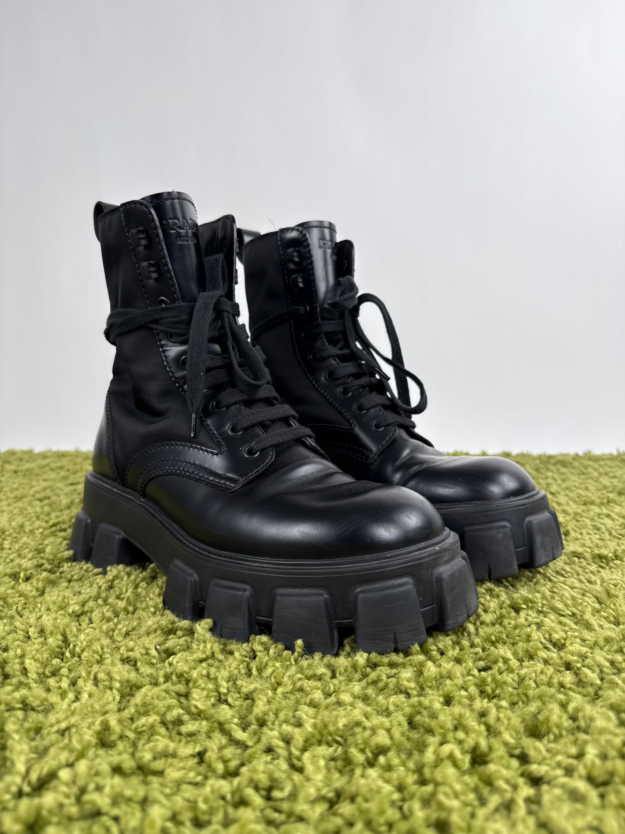 Stivale Monolith Prada Nero 7.5