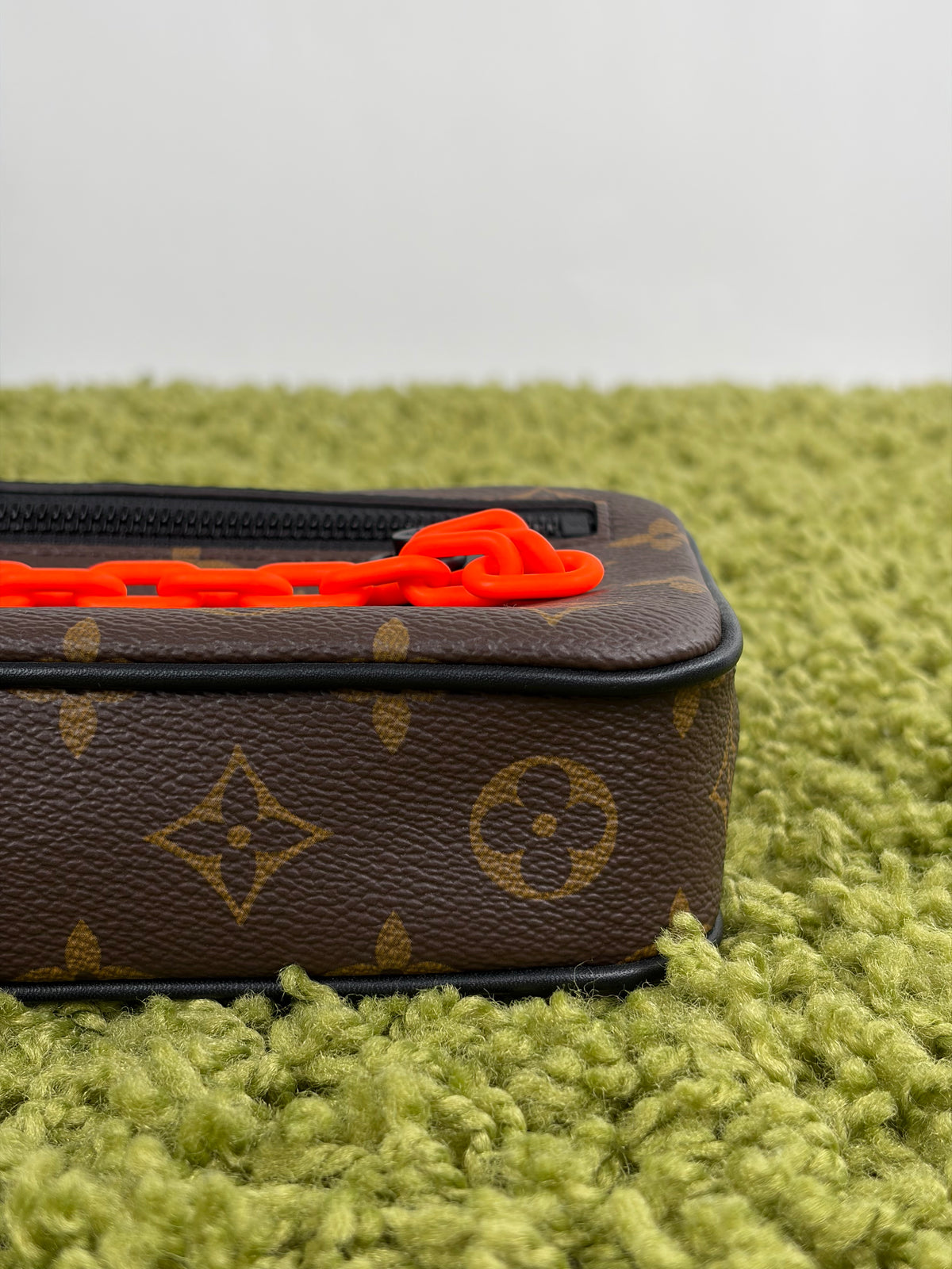 Pochette Louis Vuitton Volga Monogram SS19 Virgil Abloh marrone