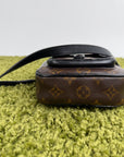 tracolla Louis Vuitton Christopher Wearable Wallet in tela Monogram Macassar