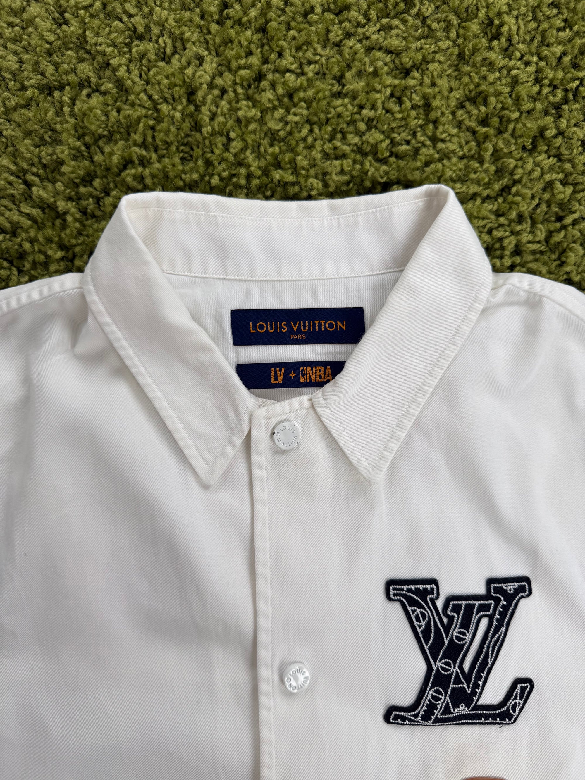 Camicia Louis Vuitton x Nba Bianca Multicolor L