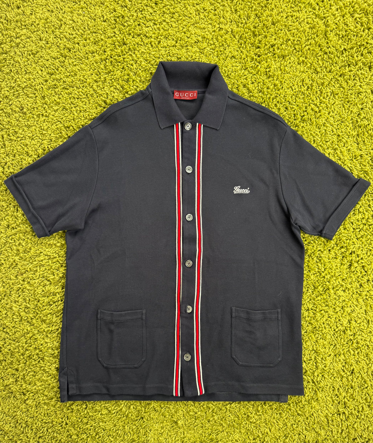 Polo Jersey Gucci Blu XL