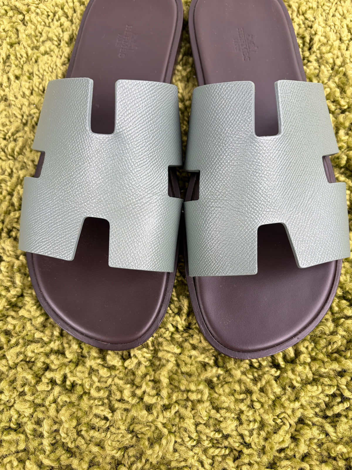 Ciabatta Hermès Verde 43