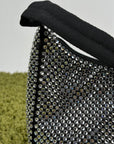 Borsa Prada Re Edition Nera con Cristalli