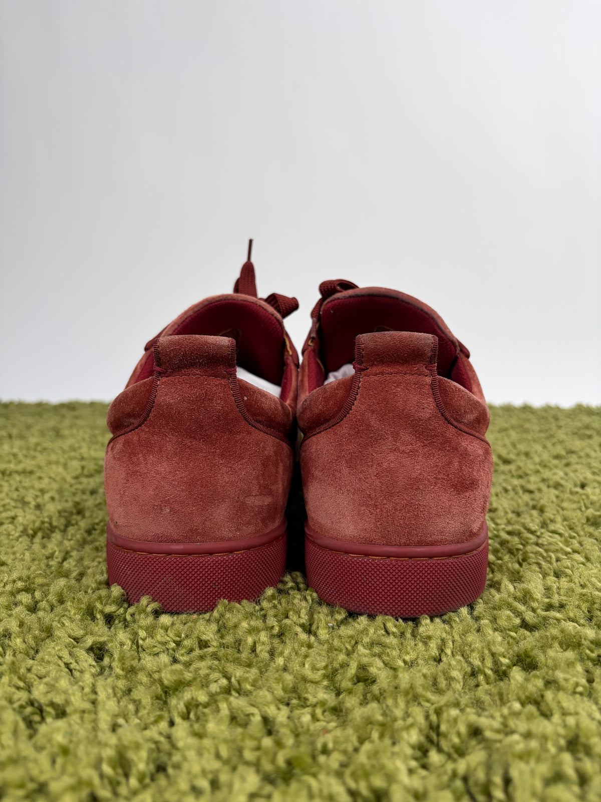 Christian Louboutin Spikes Low Rosso 44