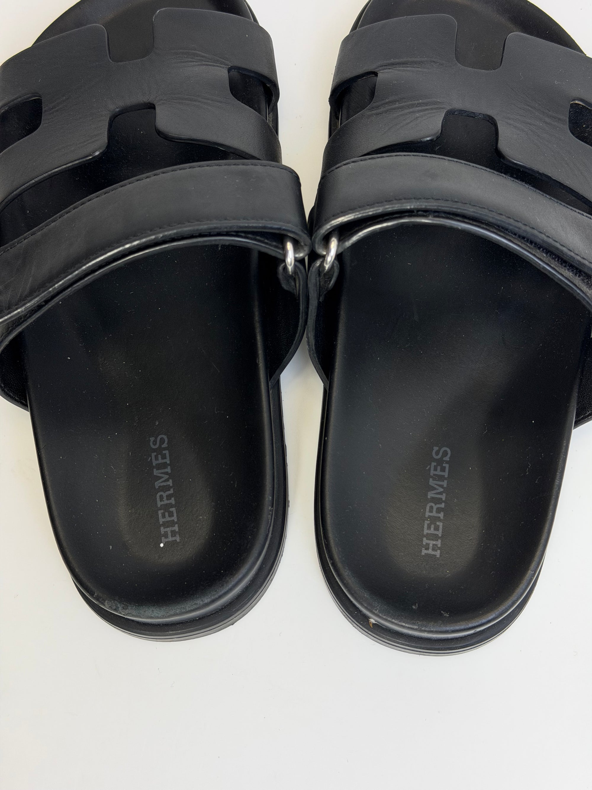 Sandalo Hermès Chypre Size 35.5 nero