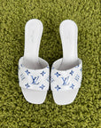 Mule 6am Louis Vuitton Bianco Azzurro 39