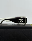 Occhiali Chanel Ch6057 Nero Bianco