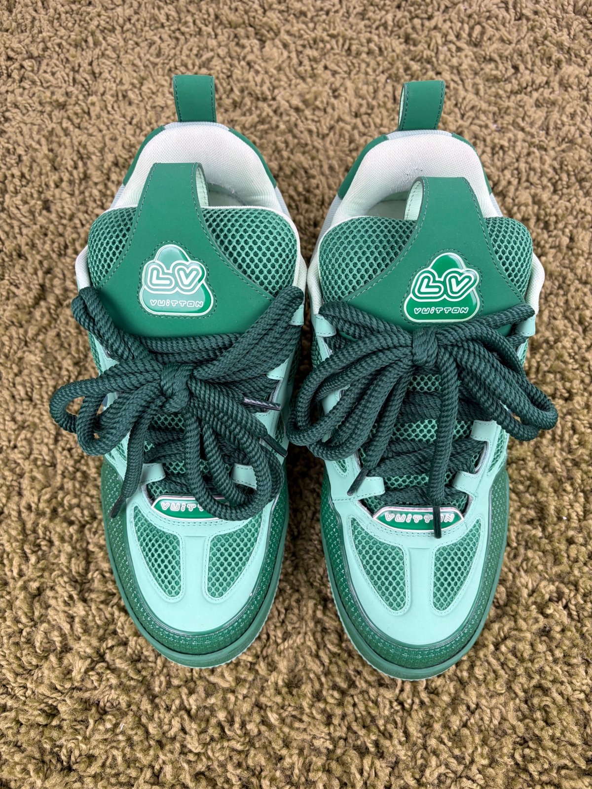 Louis Vuitton Skate Verde 8 - Second Hand Di Fiore