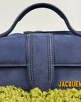 Borsa Mini Jacquemus La Grande Bambino In camoscio Blu