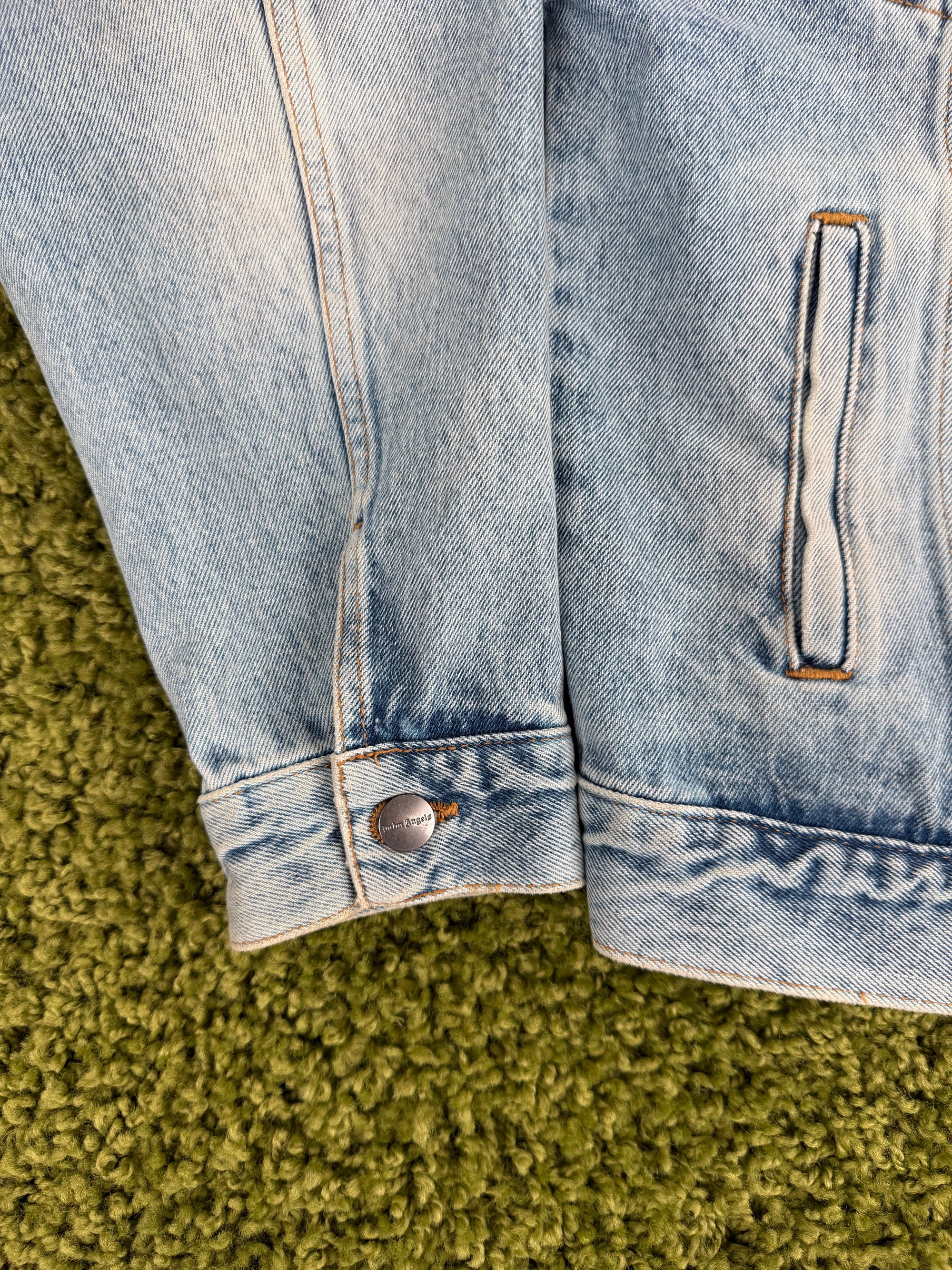 Giacca In Denim Palm Angels M