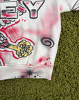 Felpa Valley Dreams Flag zip Up Bianca Multicolor M