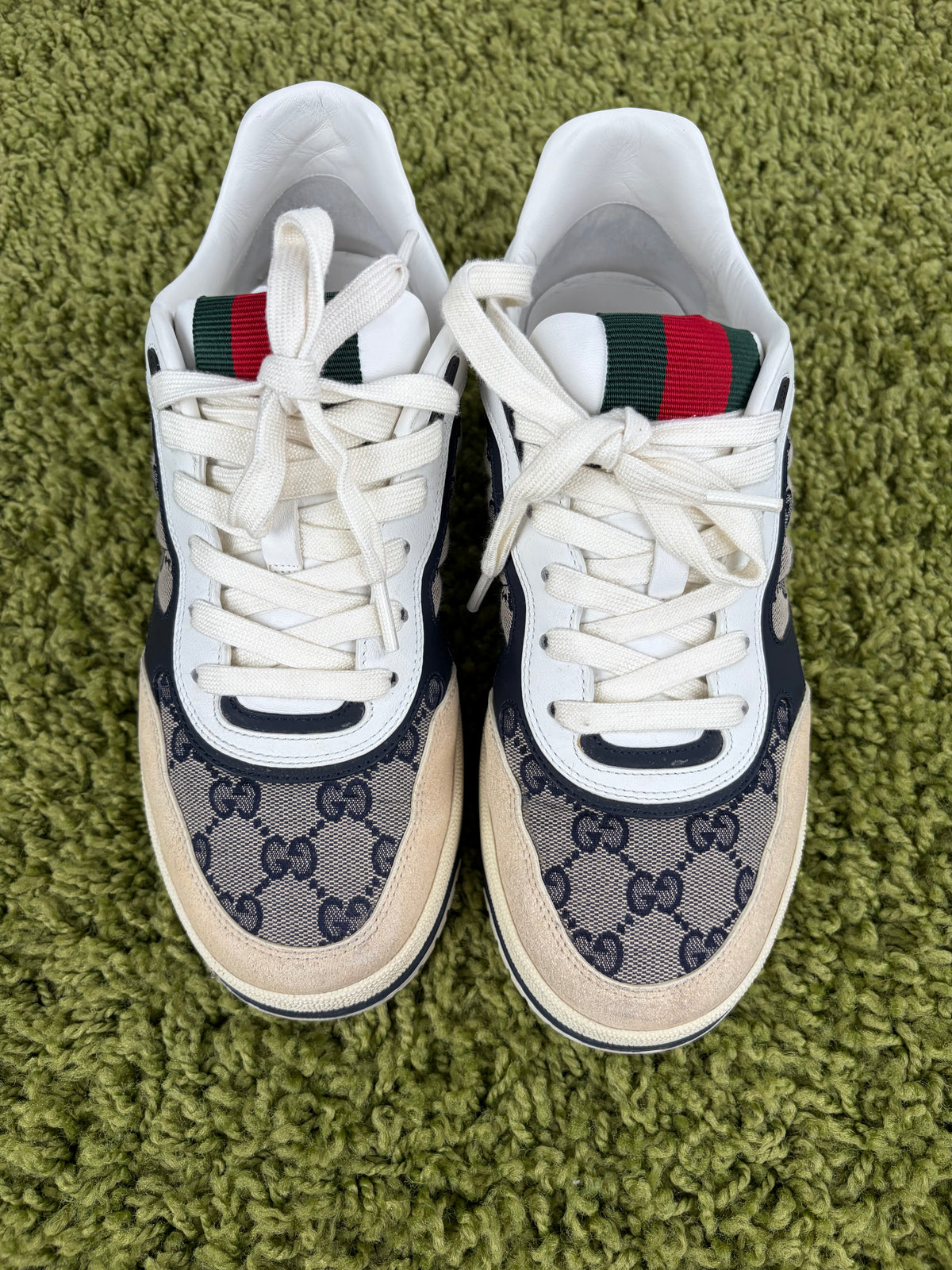 Gucci Re-Web Sneaker Beige 6.5