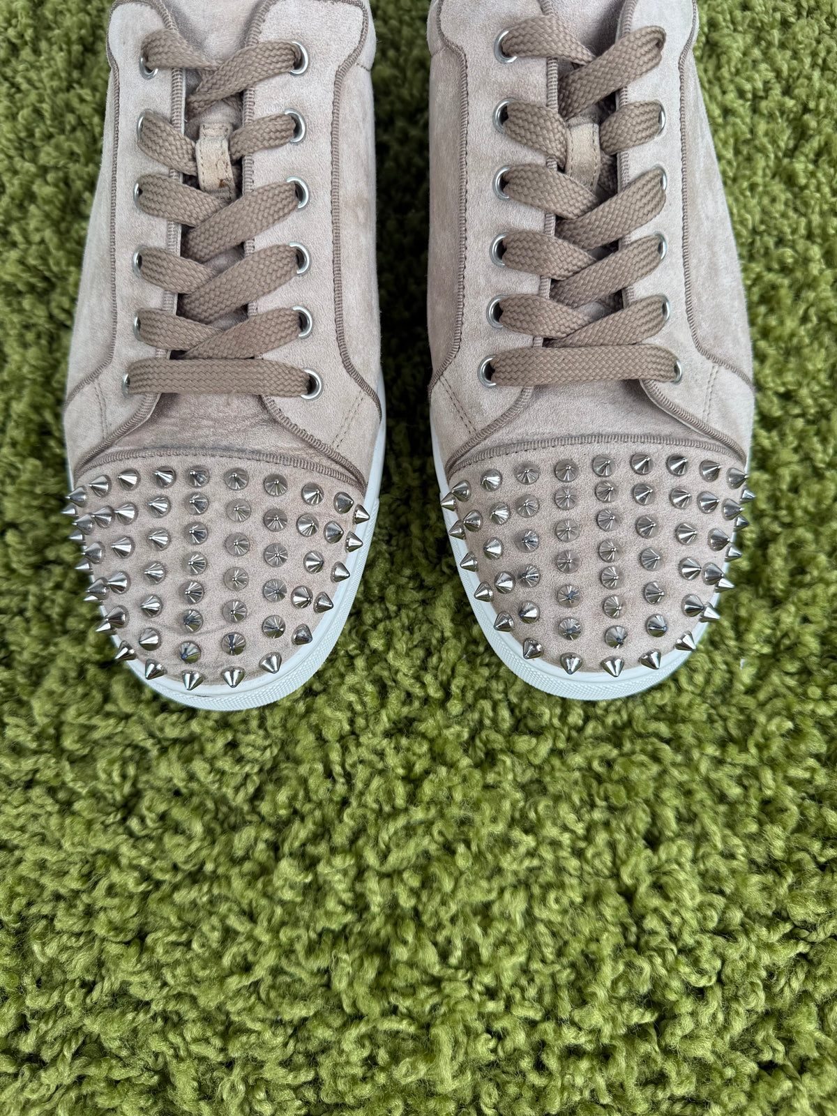 Christian Louboutin Spikes Beige 44