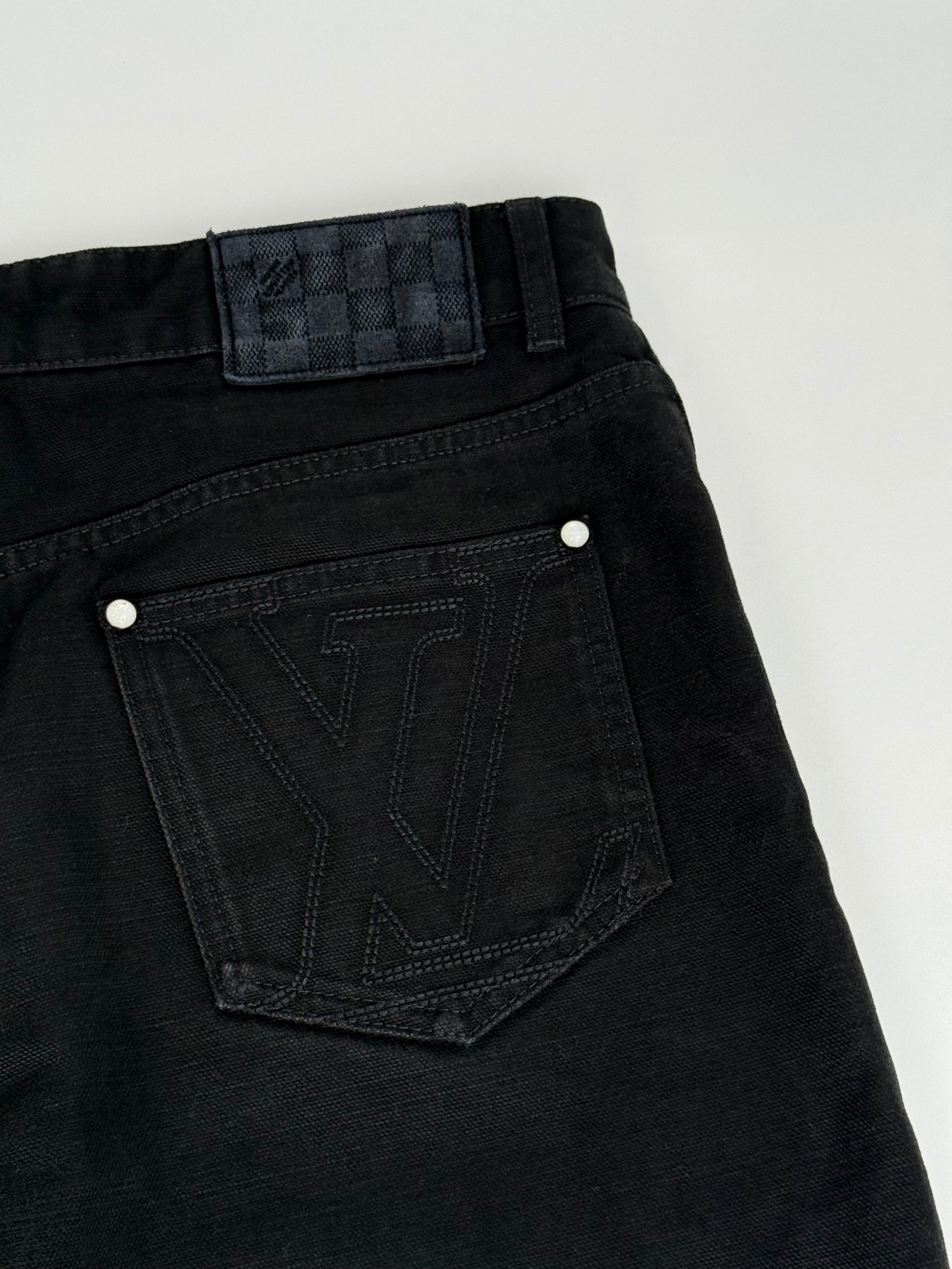 Jeans da skate Louis Vuitton Size 50 nero