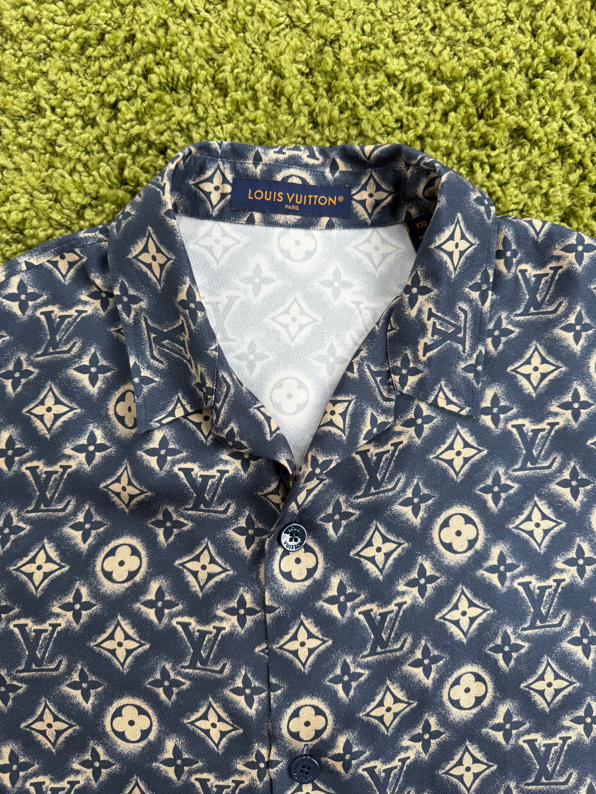 Camicia Sand Louis Vuitton Blu XXL
