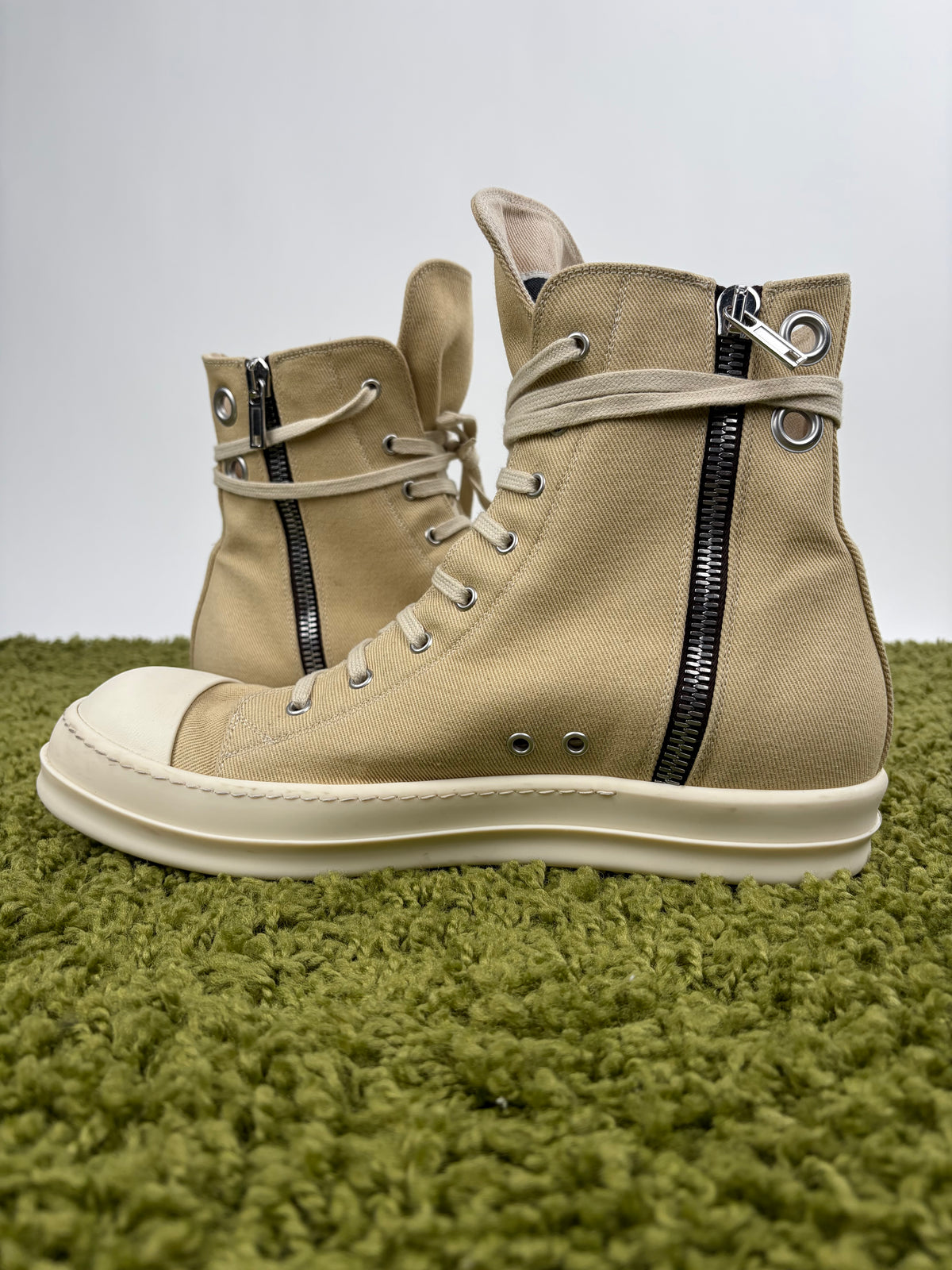 Rick Owens Ramones DRKSHDW  Beige 46