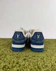 Louis Vuitton Trainer Denim Blu 6