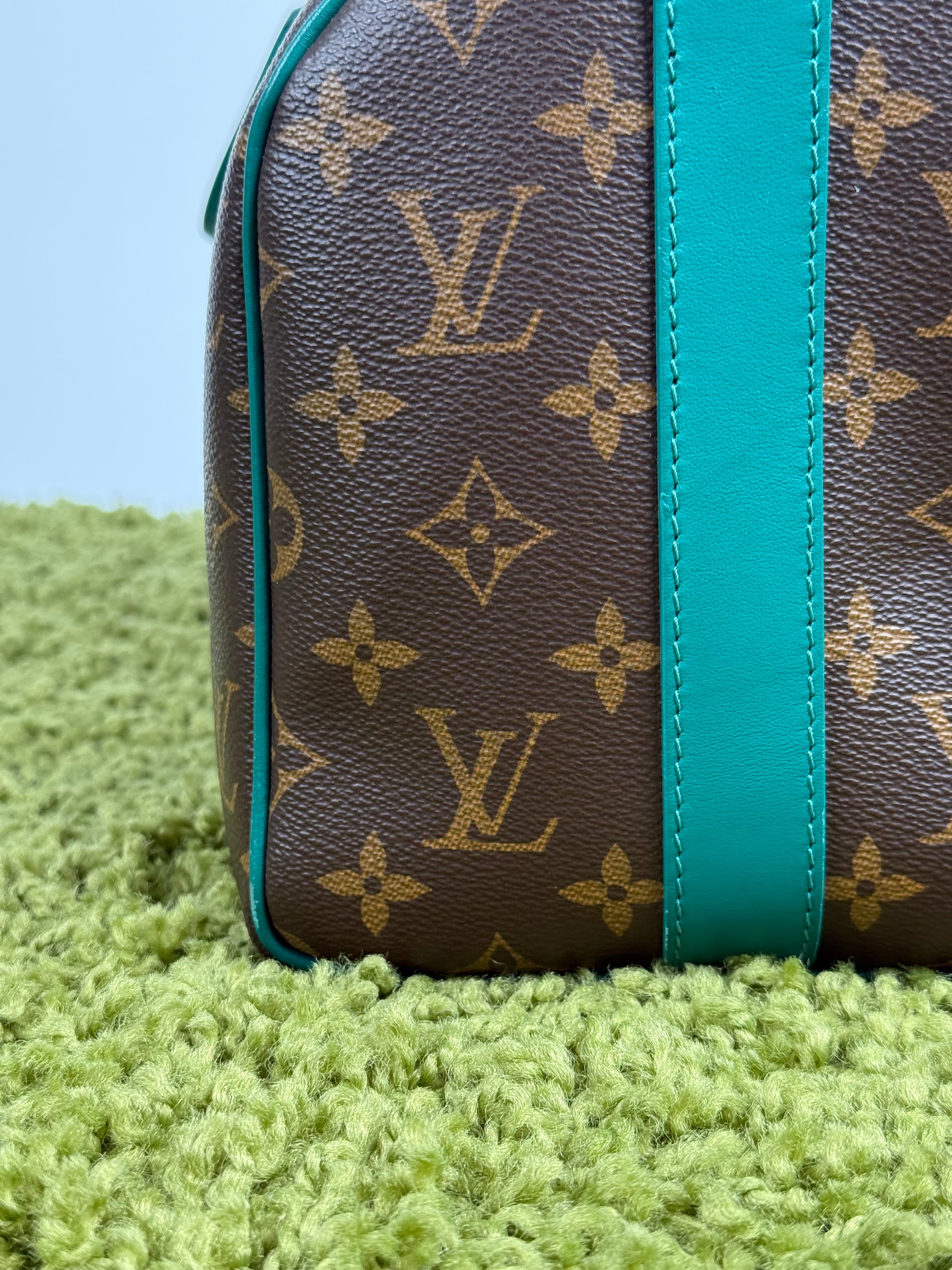 Borsone Keepall Louis Vuitton Baundoliere Marrone