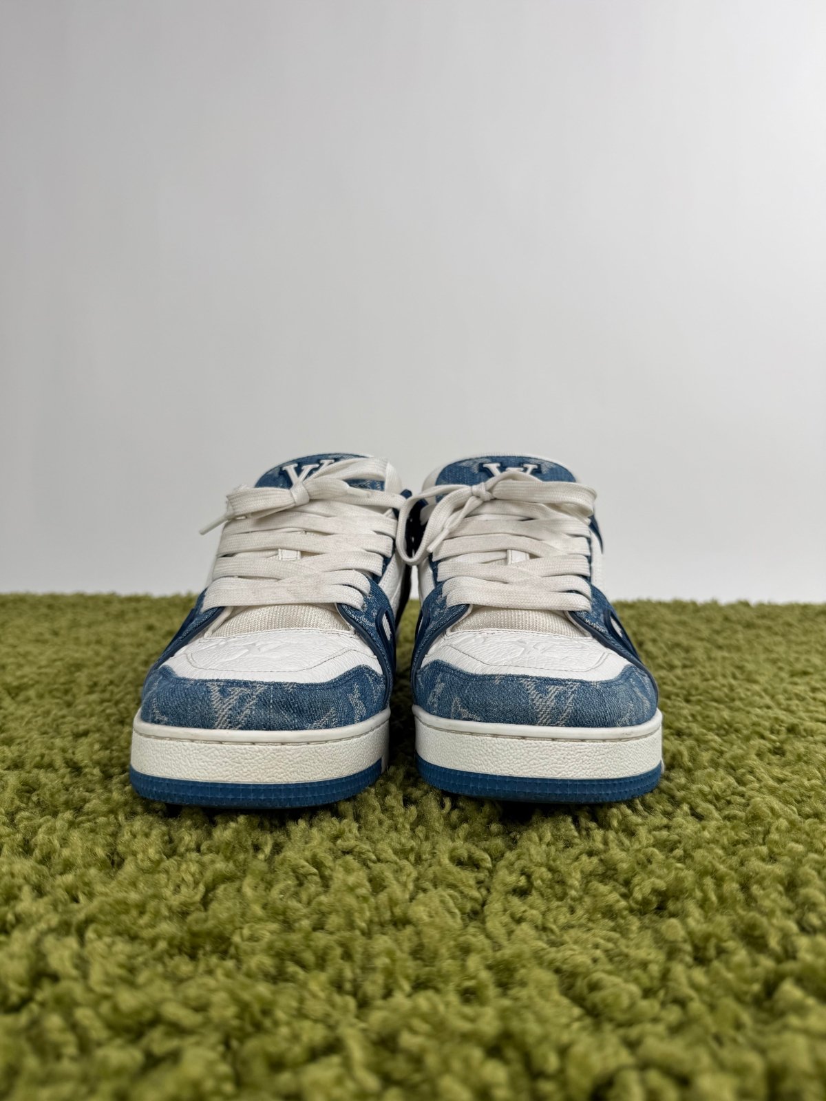 Louis Vuitton In Denim Blu 7.5 - Second Hand Di Fiore