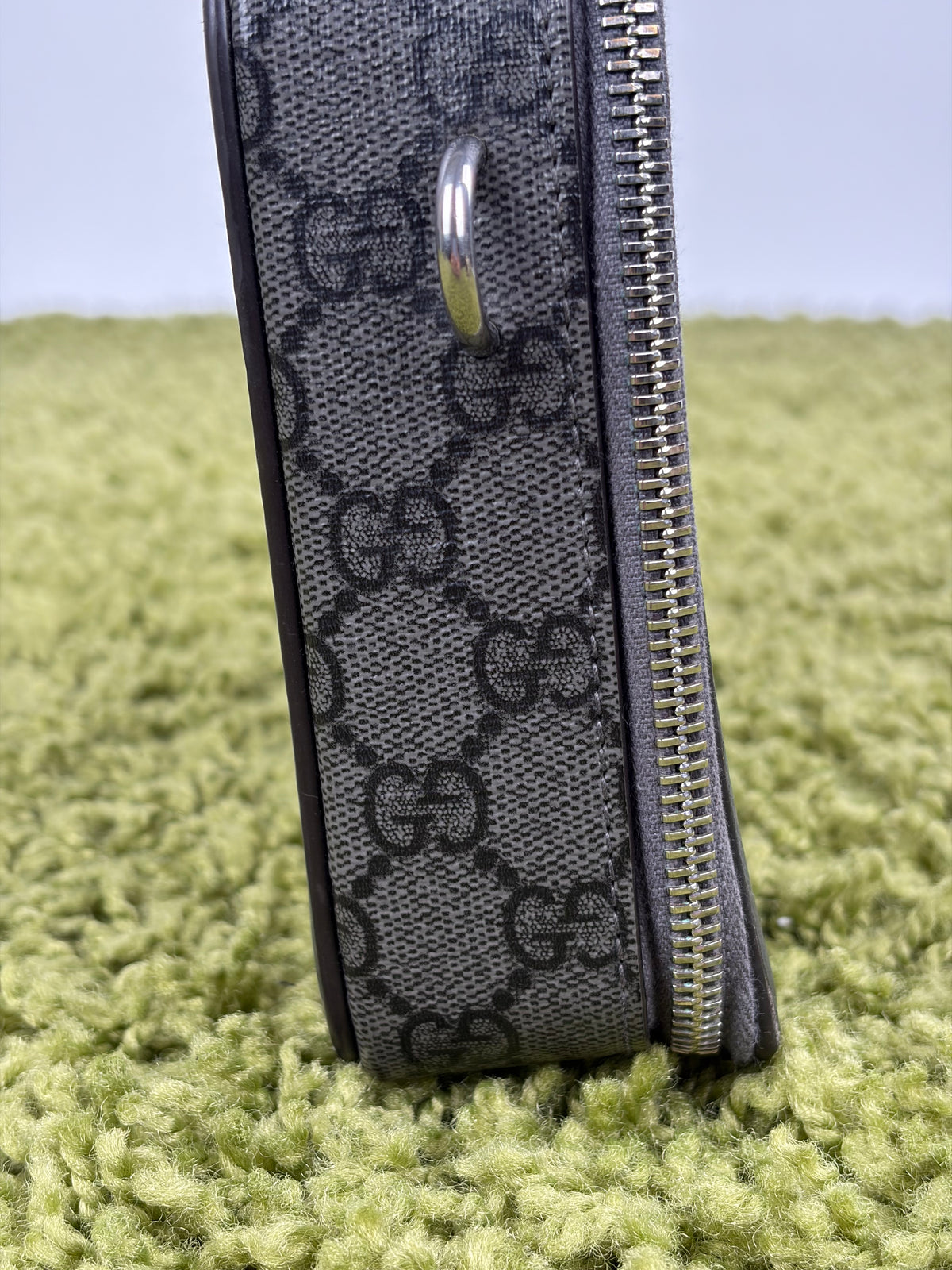 Borsa Gucci Ophidia in Tela GG Verde con tracolla rimovibile