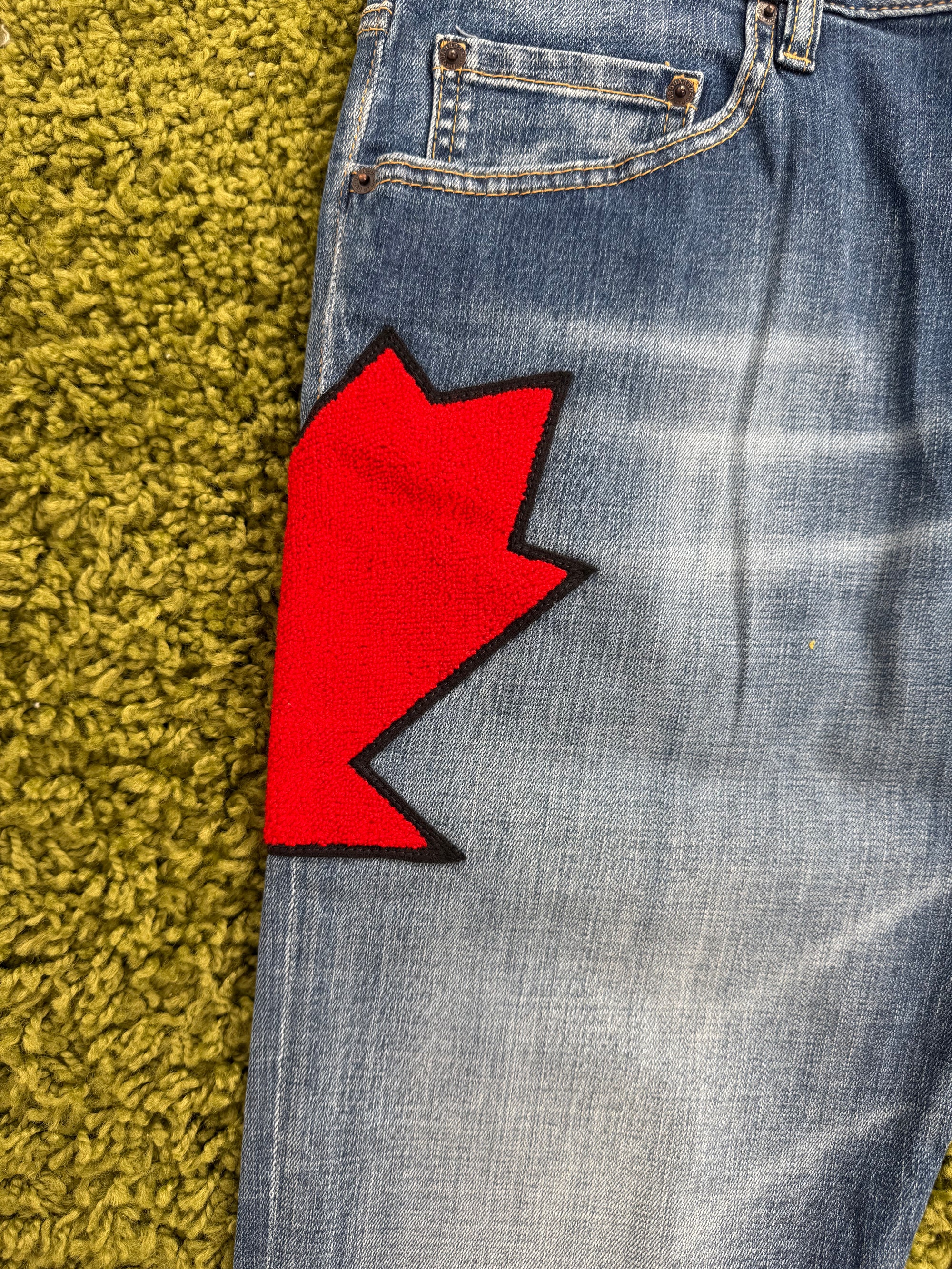 Completo Dsquared2 in Denim Giacca XL Jeans XXL