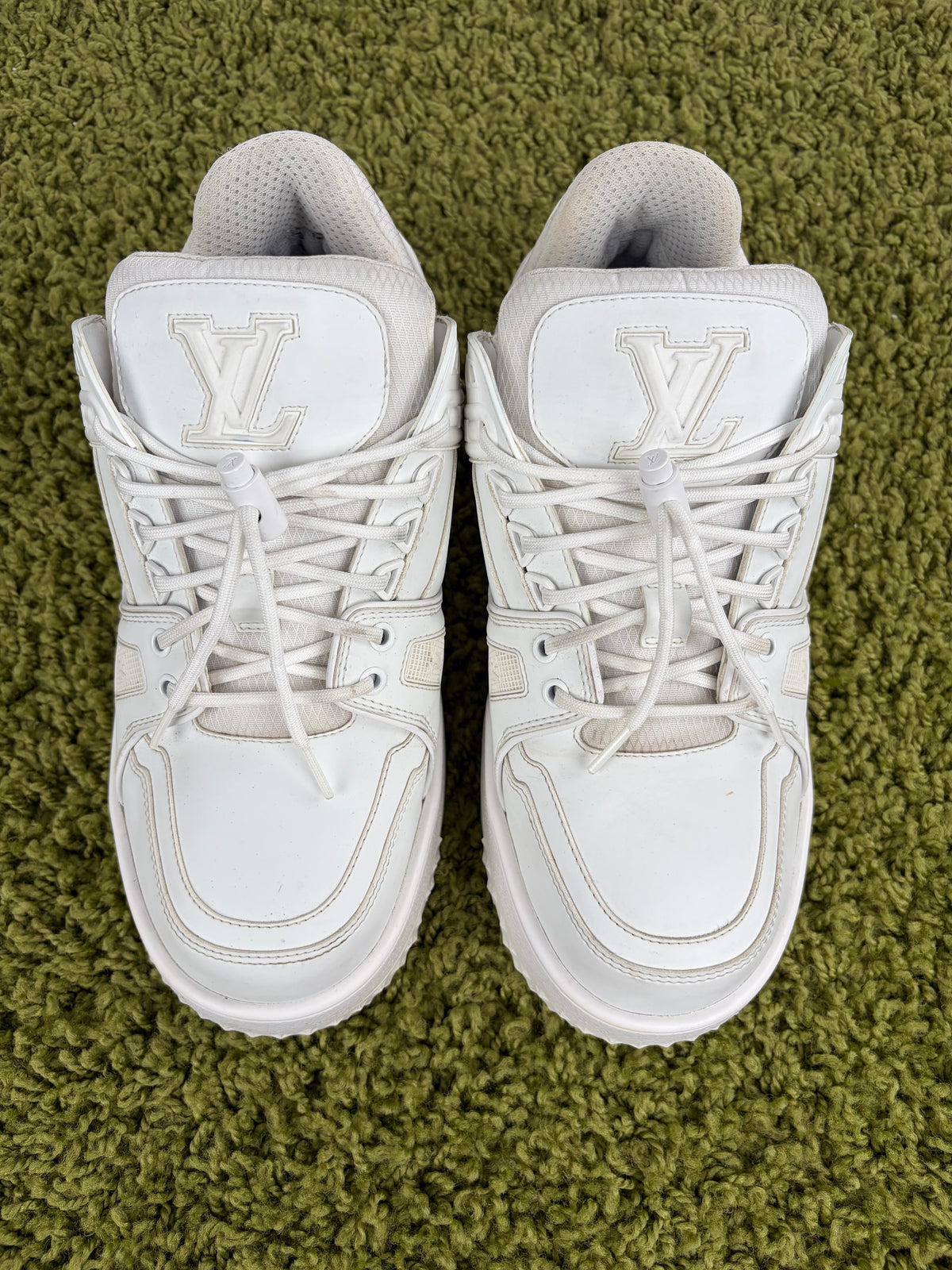 Louis Vuitton Trainer Maxi Bianco 8.5