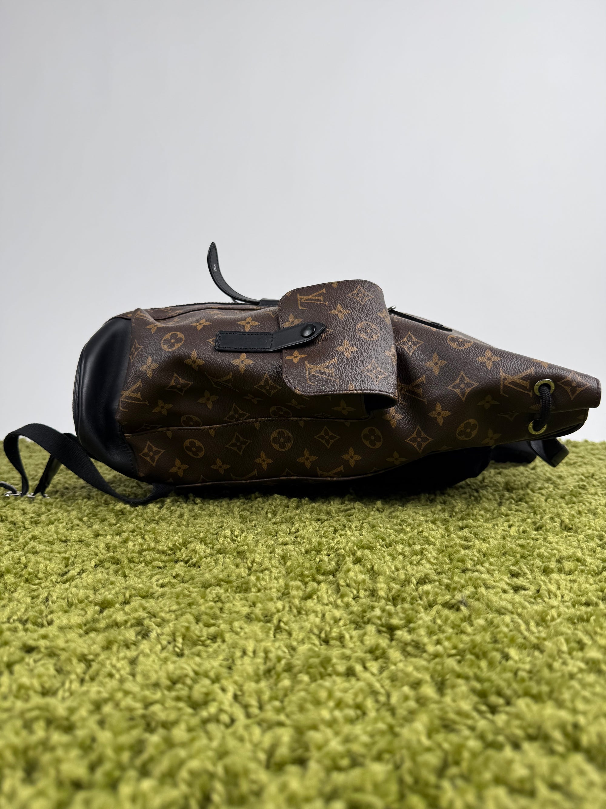 Zaino Christopher Monogram Louis Vuitton Marrone