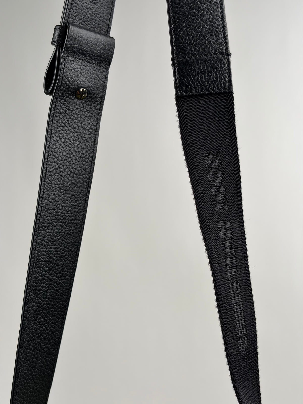 Borsa a tracolla mini saddle Christian Dior Nera