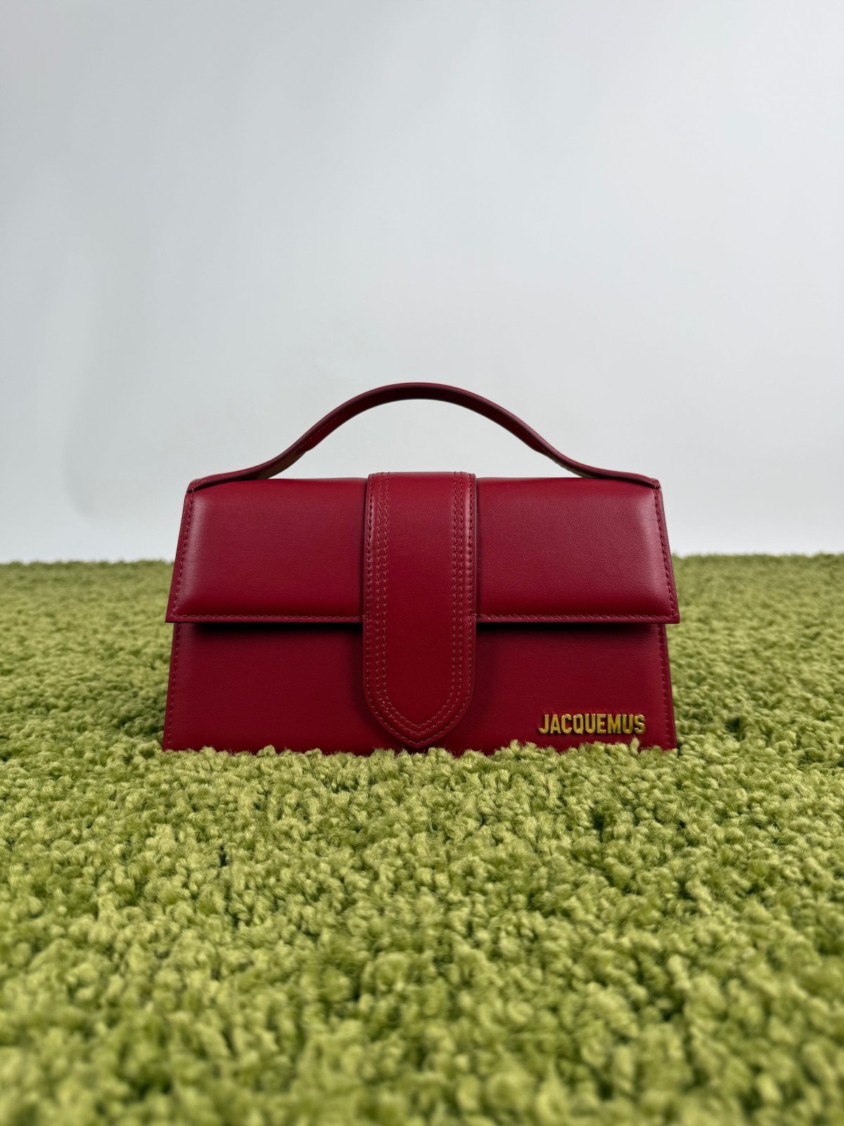 Jacquemus grande bambino Bordeaux - Second Hand Di Fiore